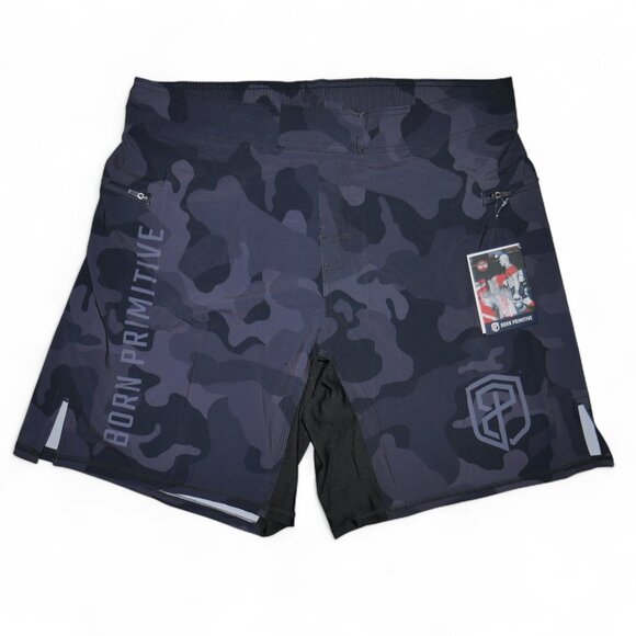 Born Primitive Shorts Mens 40 Brown Digital Camo Patriotic American Defender 3.0 - Picture 6 of 16